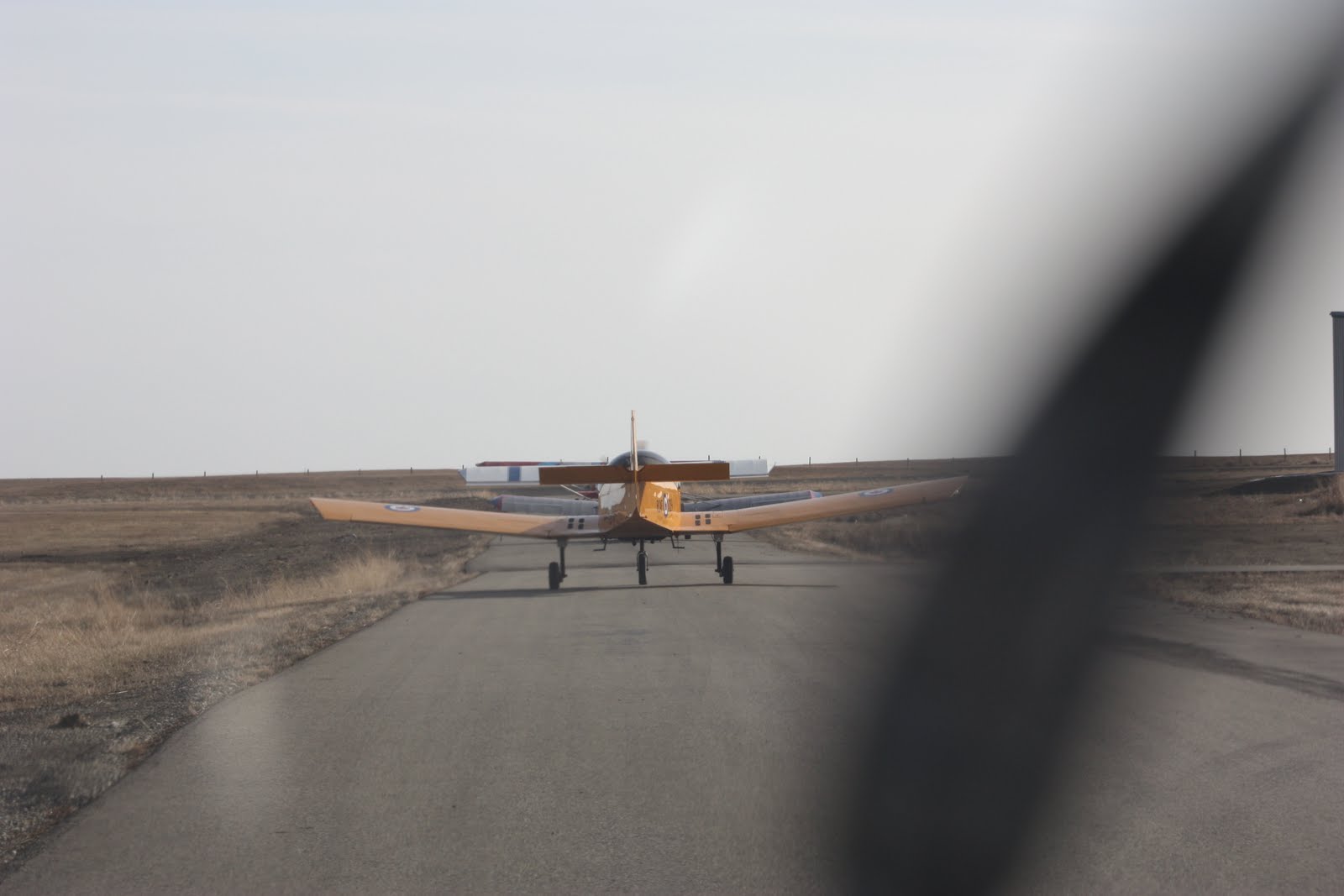 Photo of the Dragonflies 1 thru 6 taxiing out